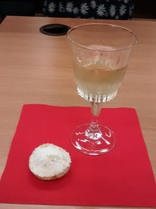 Prosecco and mince pies, how Christmassy! Photo credit: Ethan Greenwood