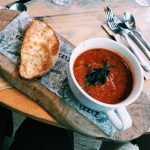 Tomato Soup with Toasted Ciabatta