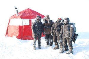 The Catlin Arctic Survey team