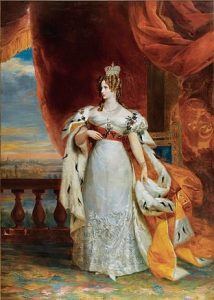 Painting of Empress Aleksandra Federovna