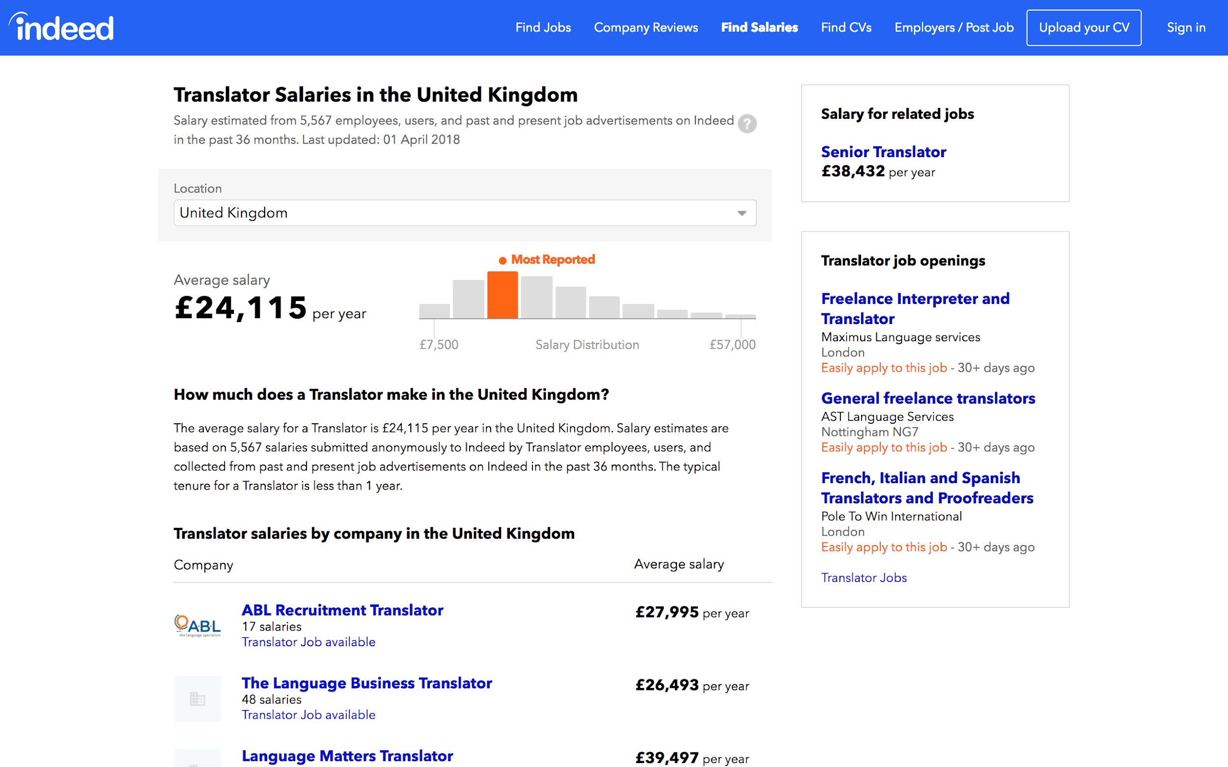 how much does an interpreter make per year